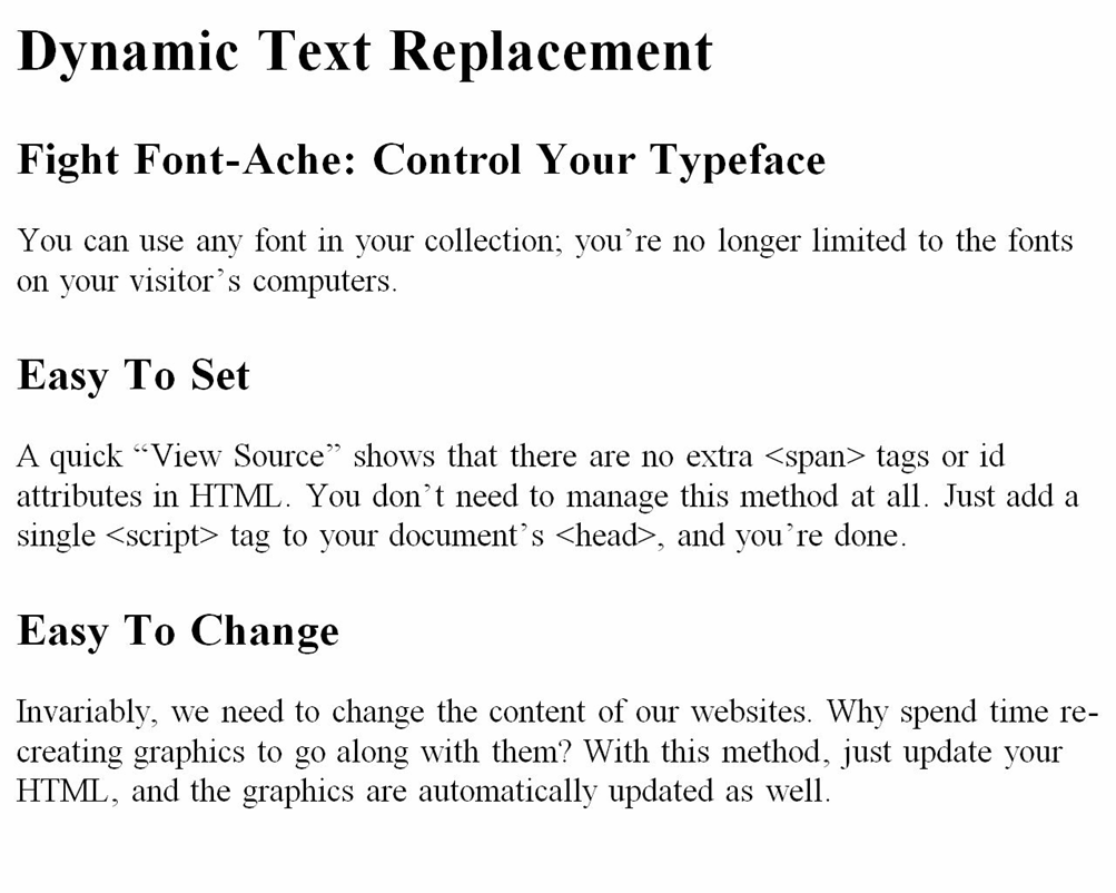 A DynDemo oldala Operában, JS nélkül